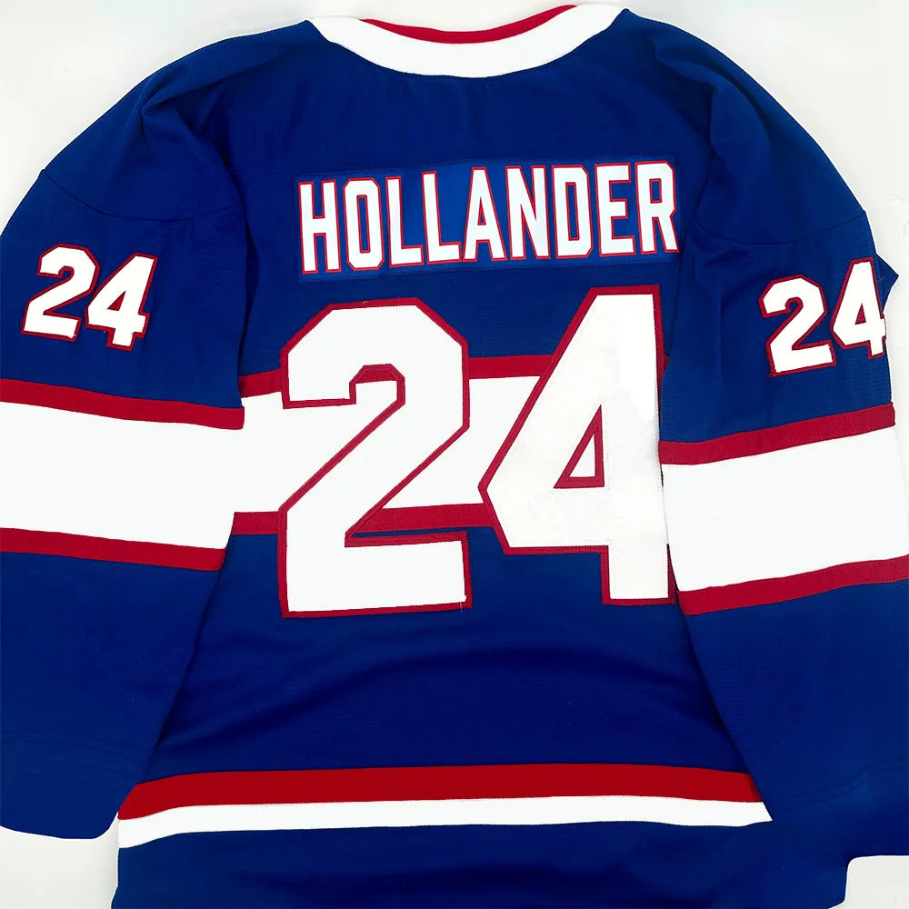 Graphic Number Long Sleeve Ice Hockey Style Sports Jersey