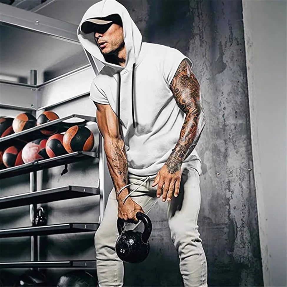 Hooded Sleeveless Tank Top