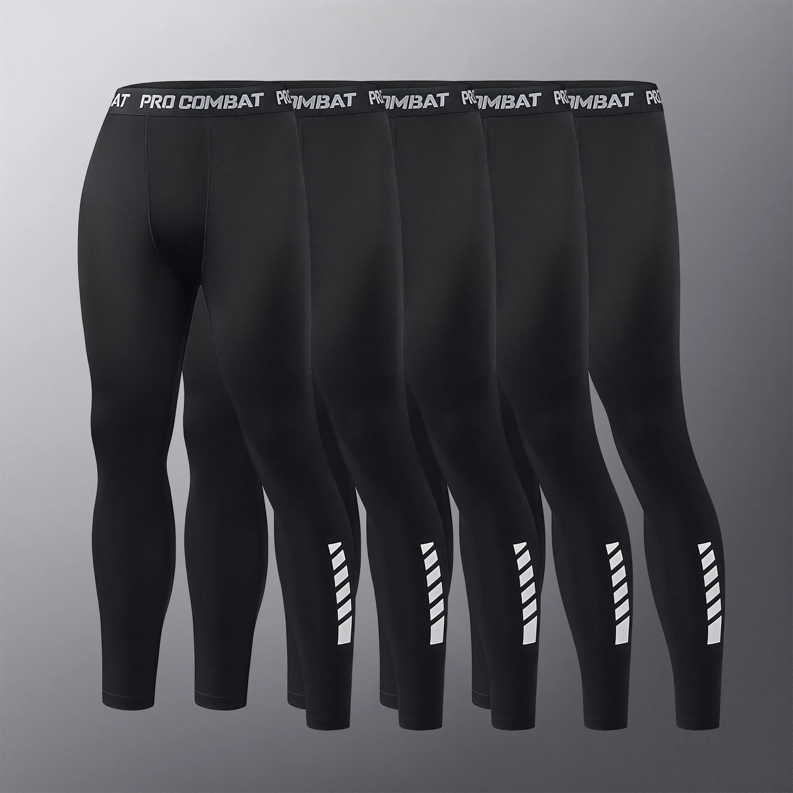 Men's Fitted Training Leggings for Gym and Running