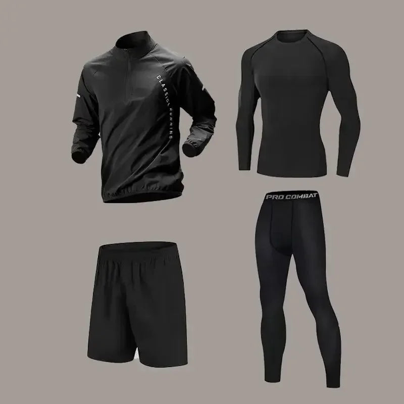 Coordinated Sports Top and Bottom Clothing Set with Style Options