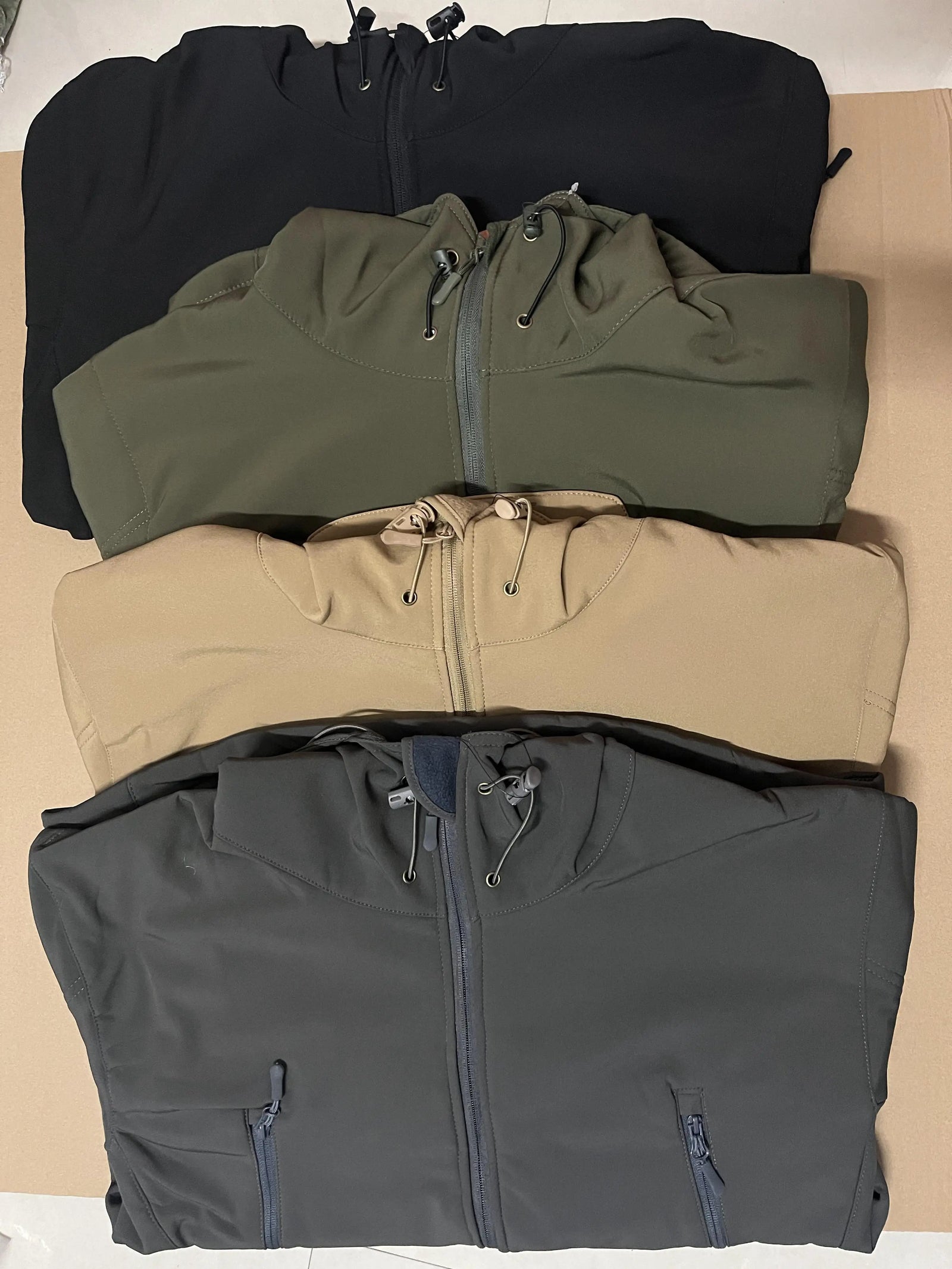 Men's Hooded Zip Front Jacket with Separate Trouser Options