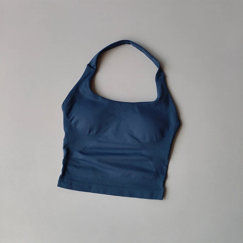 Women's Halter Neck Longline Tank Top