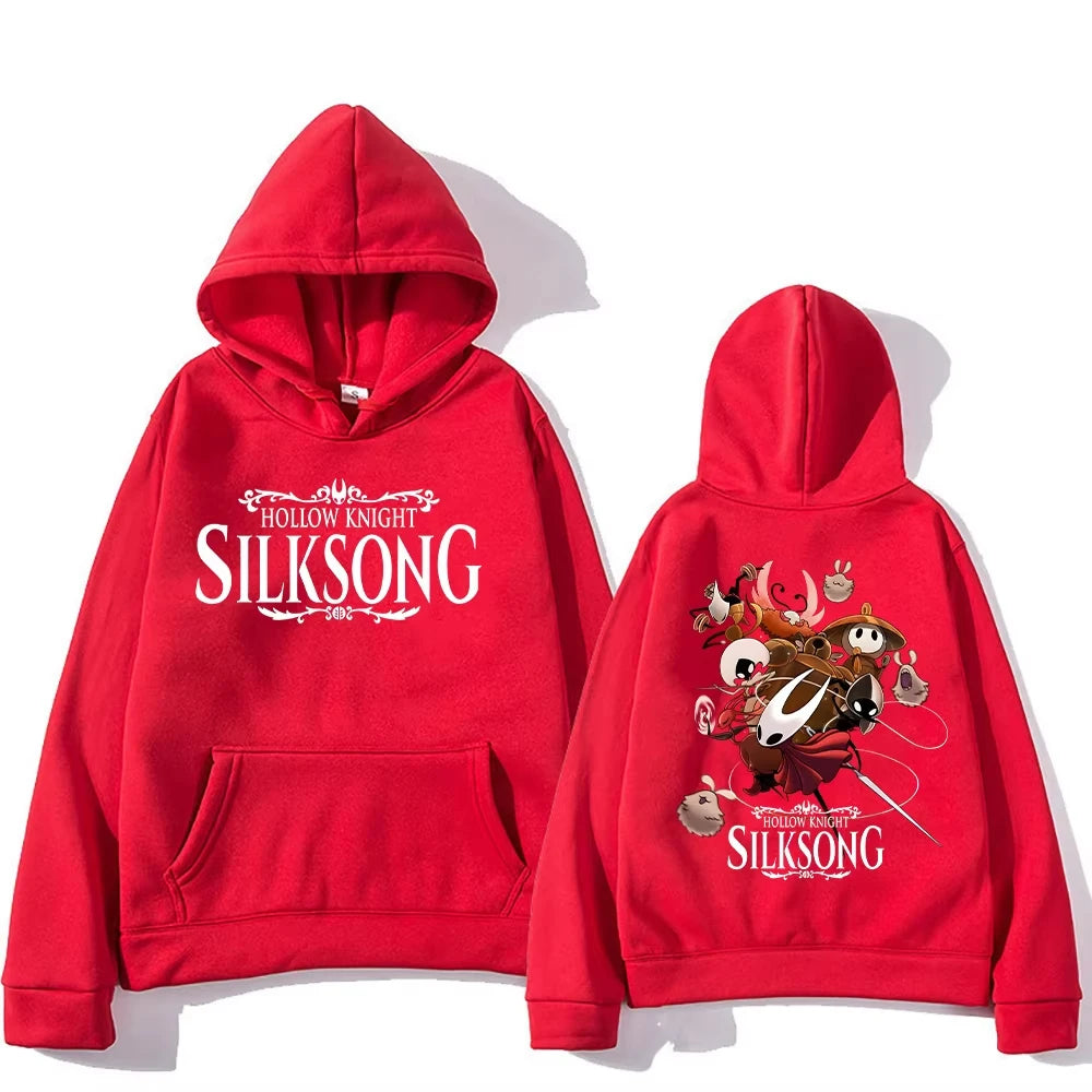 Game-Graphic Long-Sleeve Pullover Hoodie