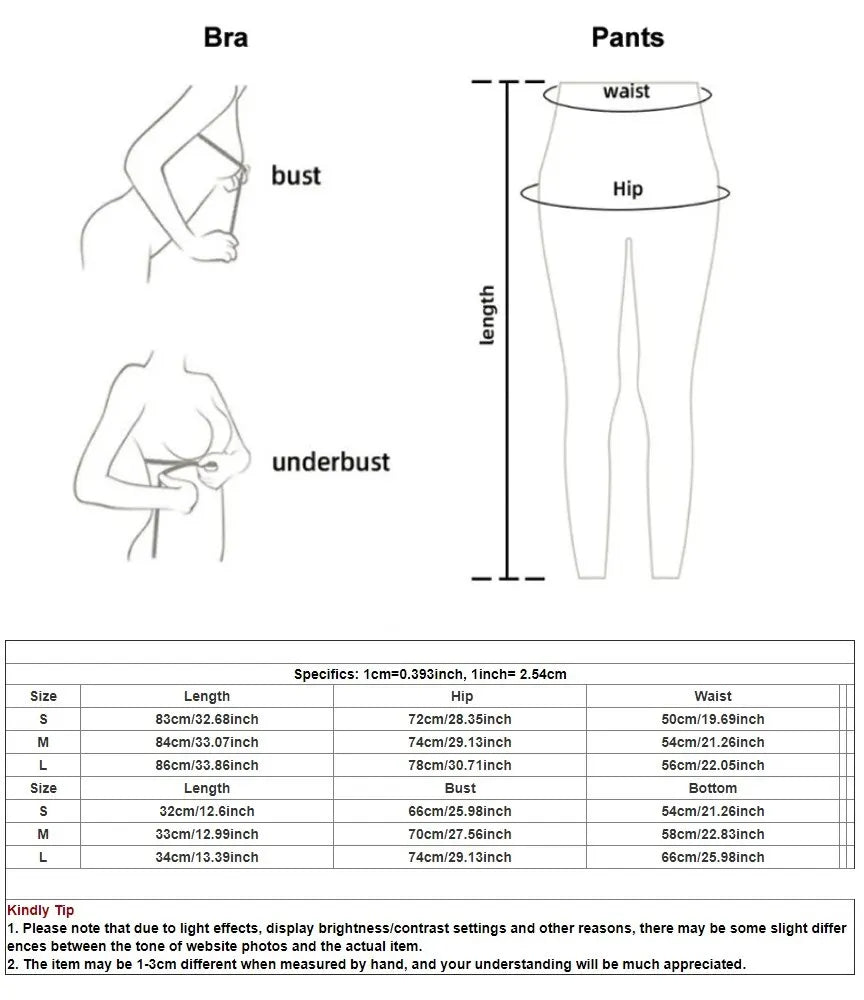 Women's Two-Piece Yoga Workout Set
