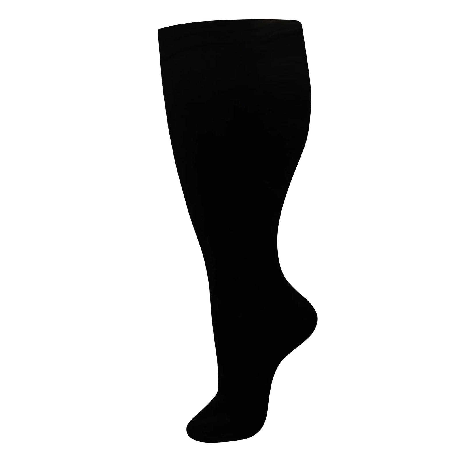 Plus Size Knee High Compression Socks with Pattern Options