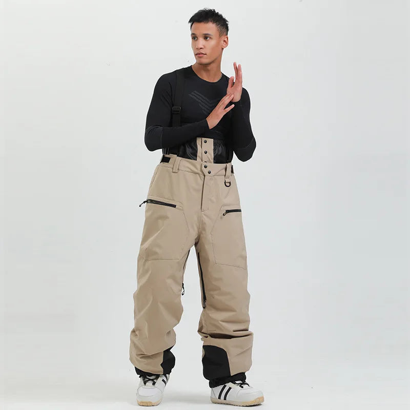 Full Length Suspender Ski and Snowboard Winter Bib Pants