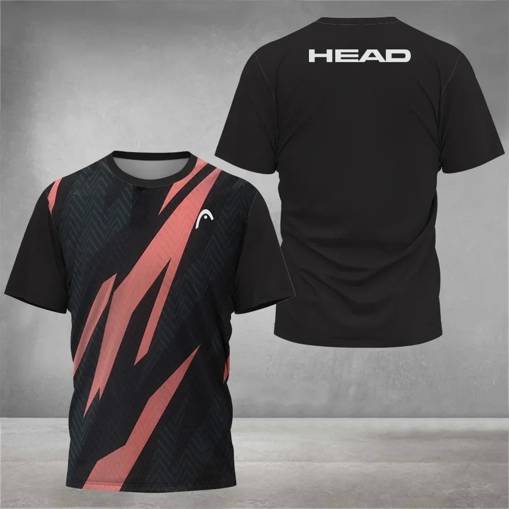 Court Sports Graphic Short Sleeve T-shirt For Sports Outfits