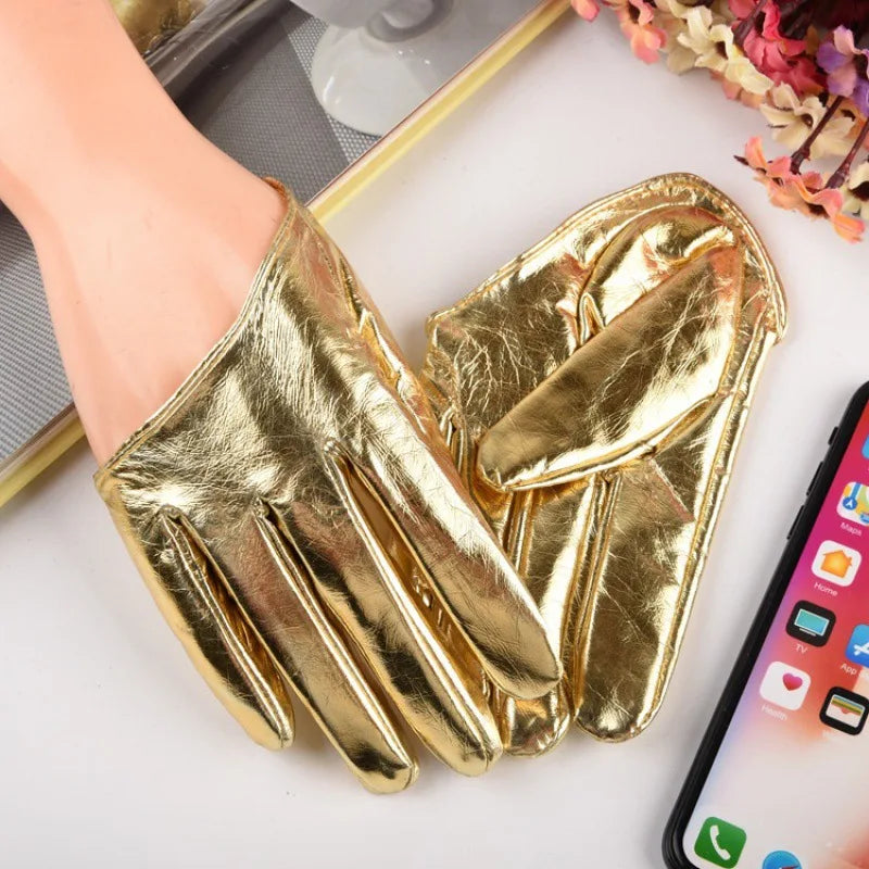 Colorful Half Palm Gloves with Open Finger Styling