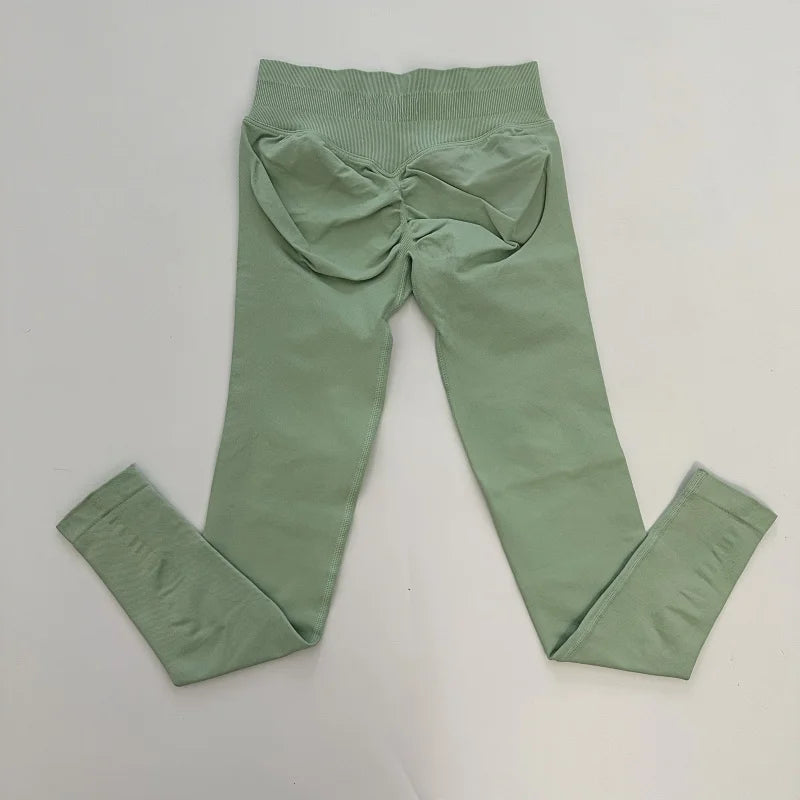 Women's Scrunch Full Length Leggings For Workout Outfits