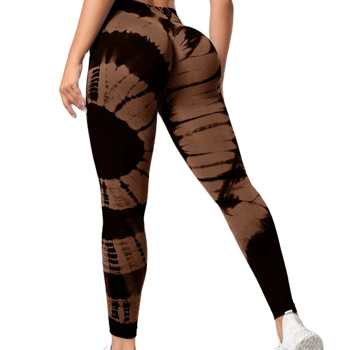 Women's Tie Dye Full Length Leggings For Workout Outfits