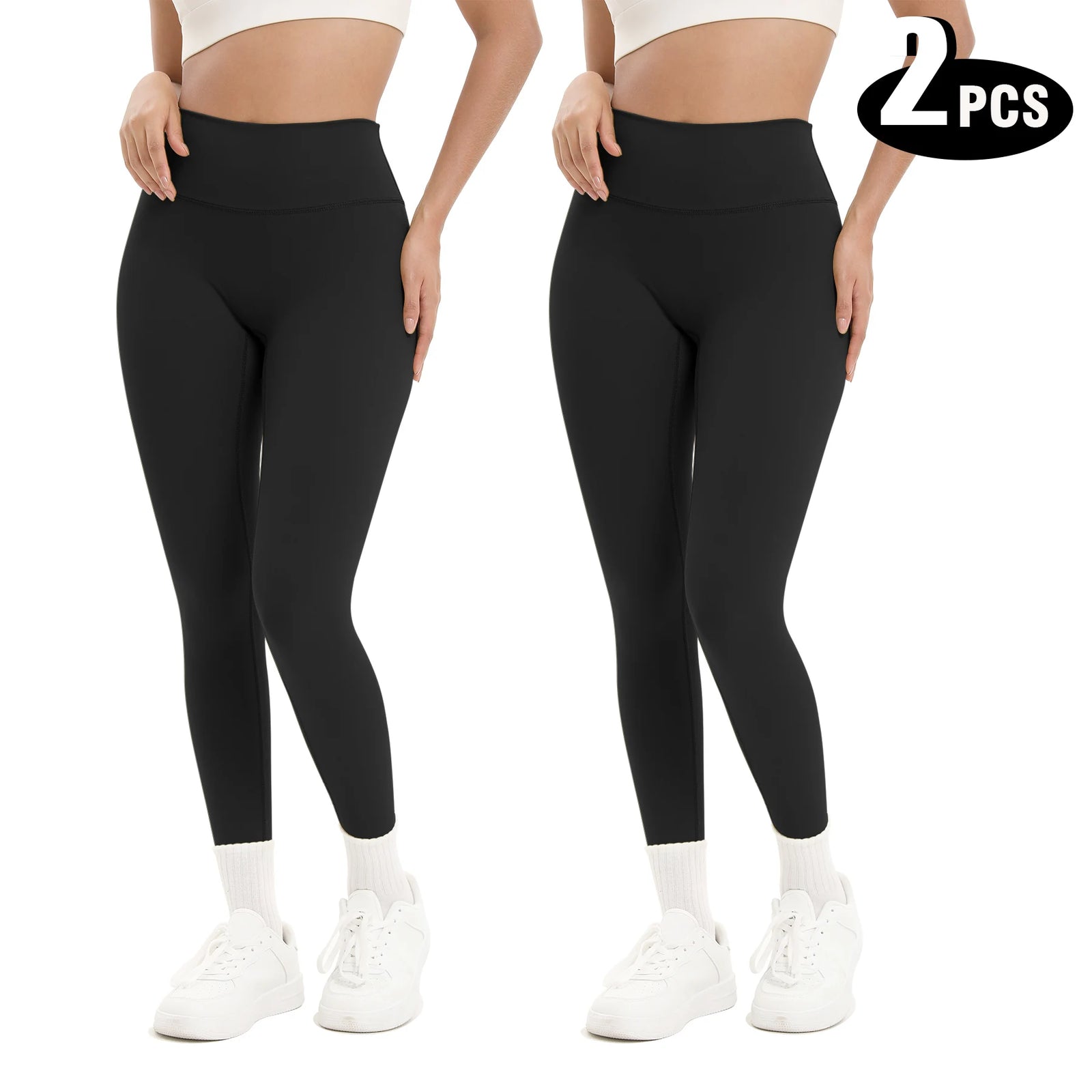 Women's Textured Full Length Leggings For Workout Outfits