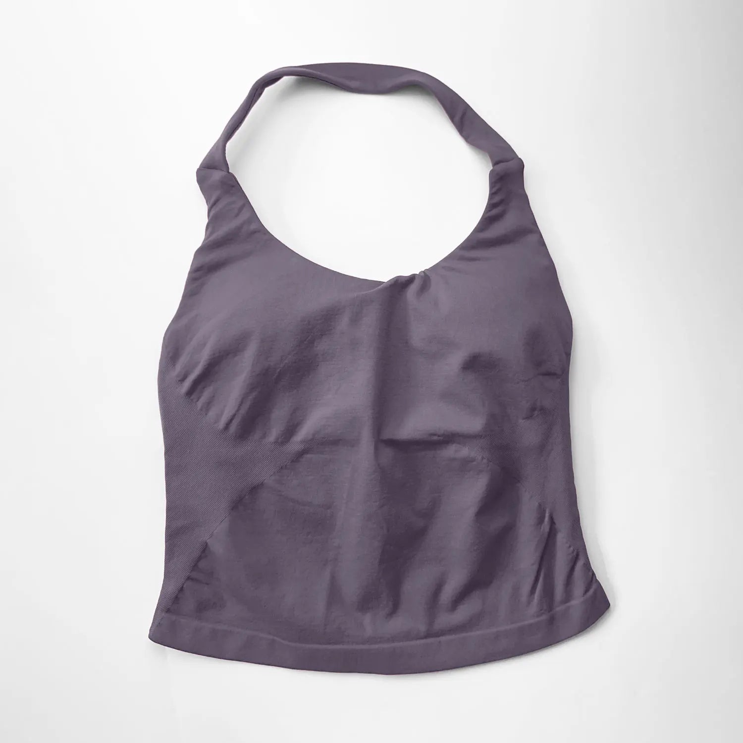 Women's Halter Neck Longline Fitted Tank Top For Workout Outfits