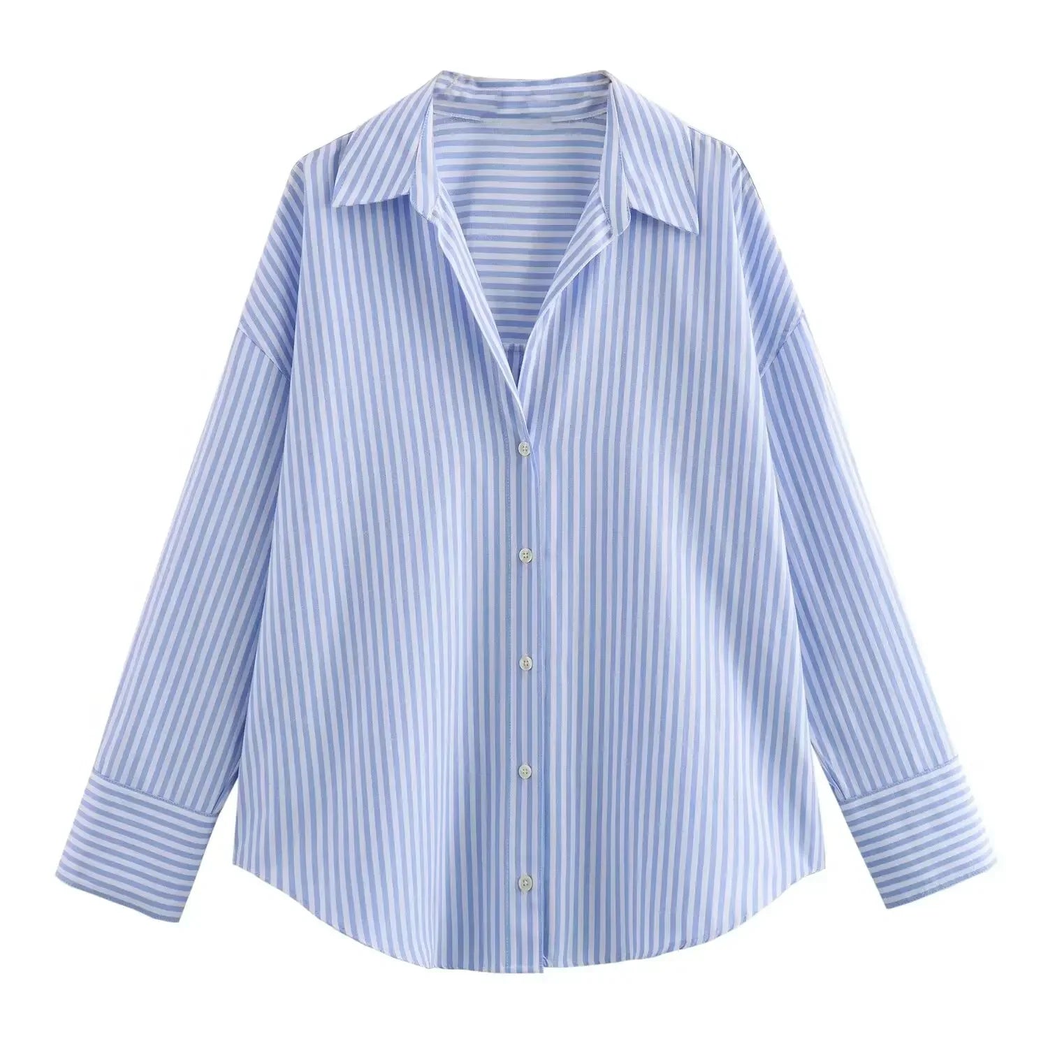Women's Collared Long Sleeve Shirt
