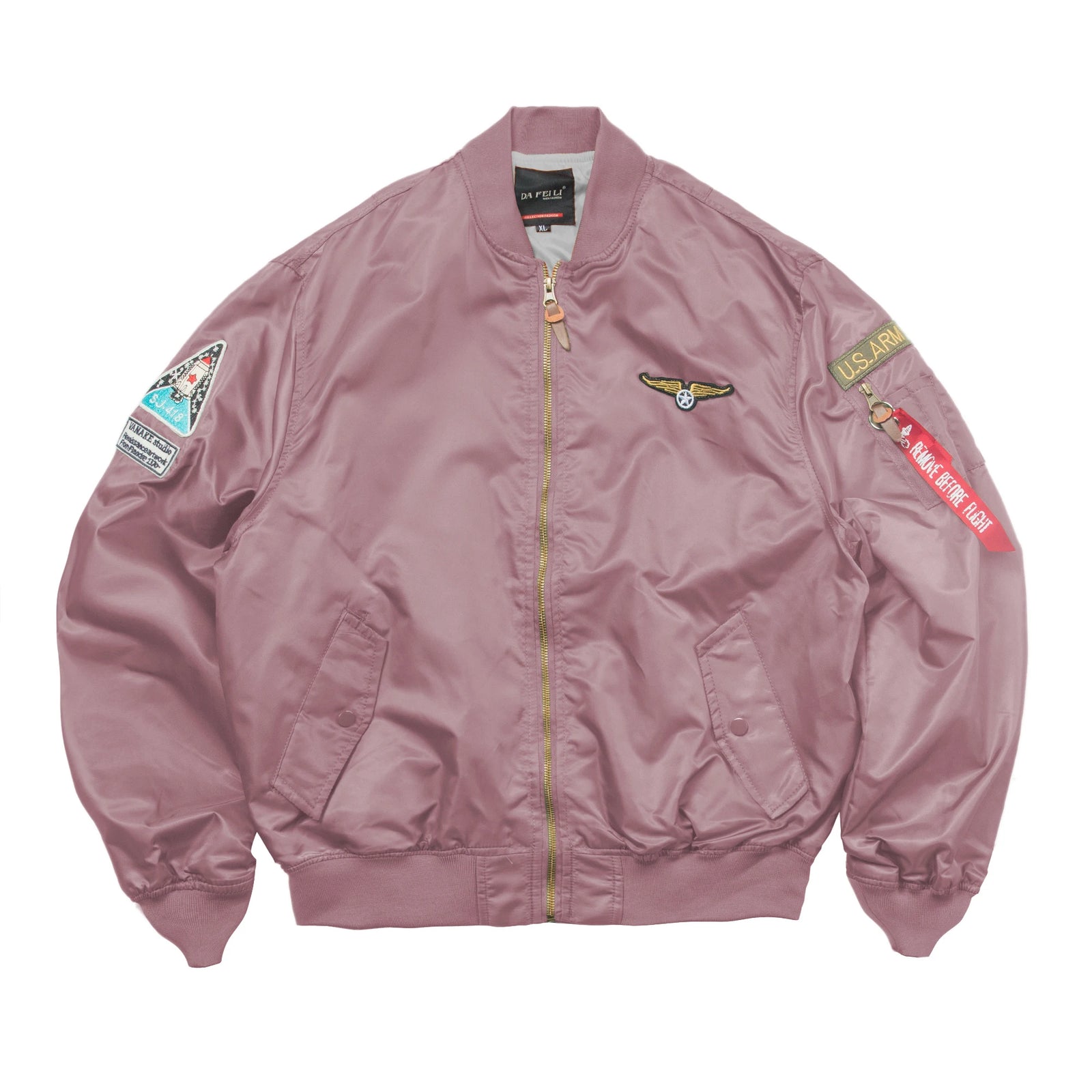 Men's Bomber Jacket Casual Fall Winter Military Jacket and Coats Outwear
