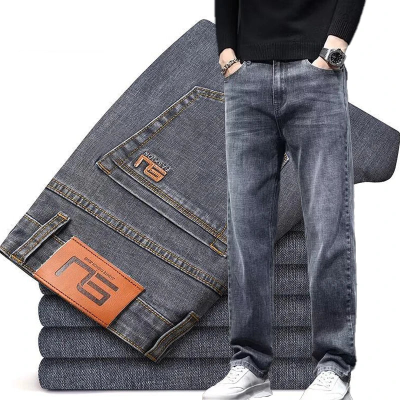 Men's Slim Fit Denim Jeans for Casual Everyday Wear