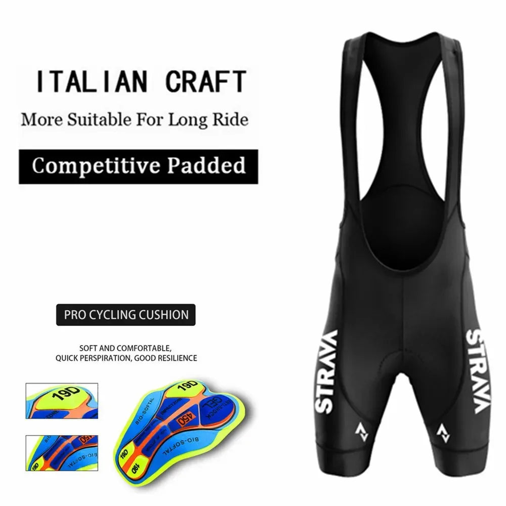 Men's Graphic Cycling Jersey and Shorts with Outfit Set Options