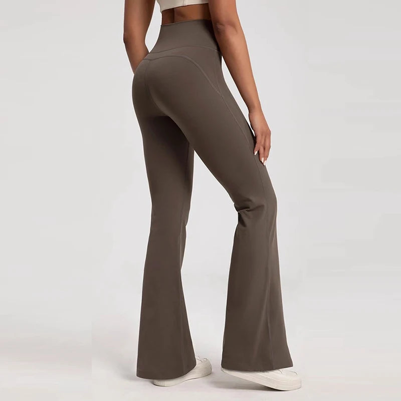 Women's Flared Leggings For Workout Outfits And Layering