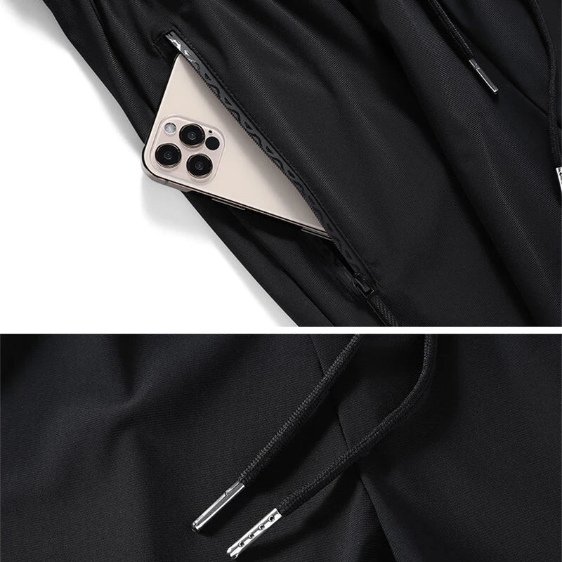 Men's Elastic Waist Casual Pants For Everyday Wear