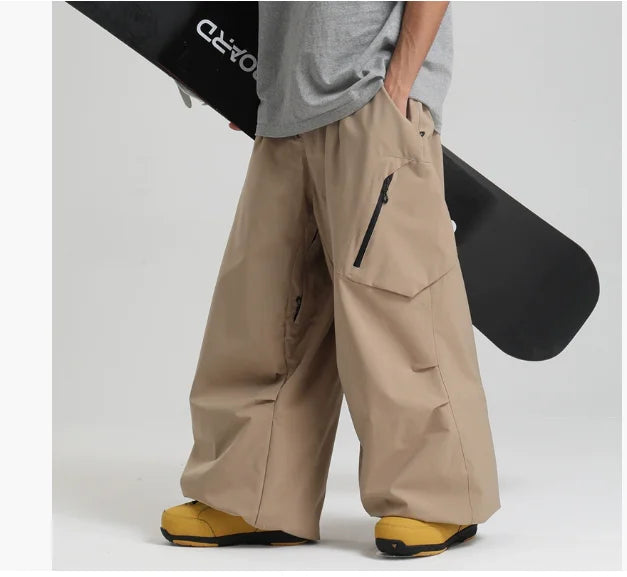 Full Length Loose Fit Ski and Snowboard Winter Pants