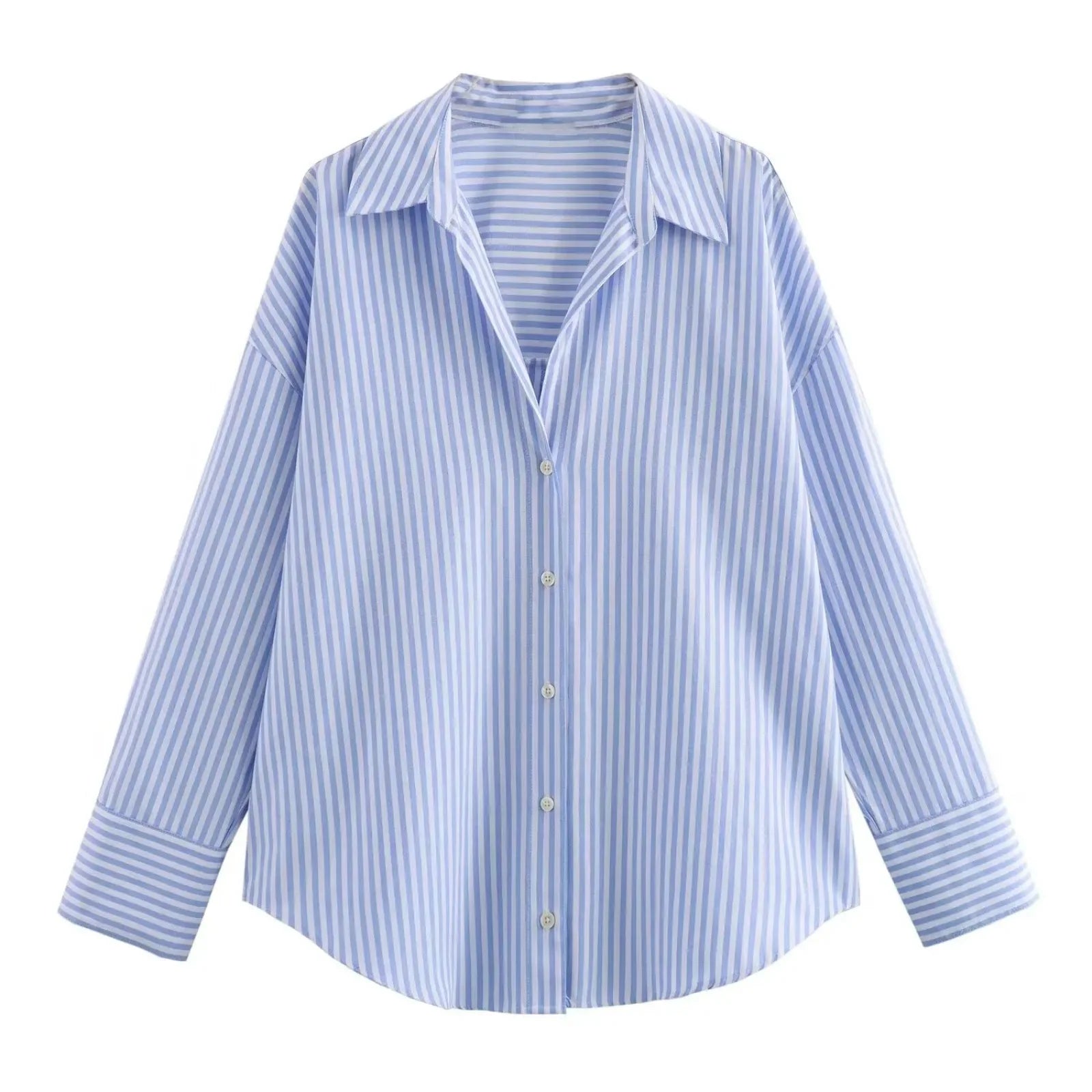 Women's Collared Long Sleeve Shirt