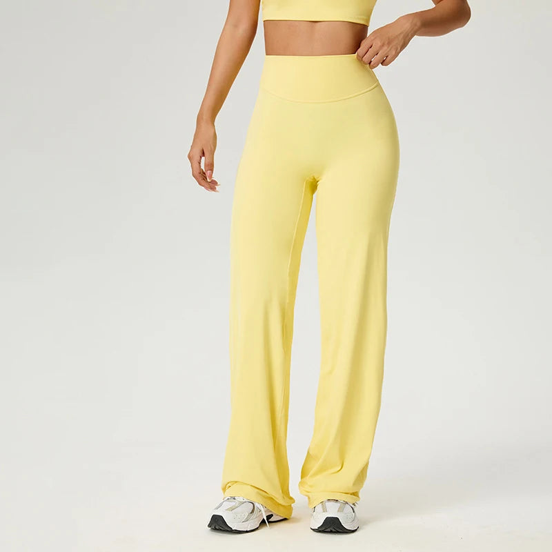 Women's Loose Wide Leg Yoga Pants For Workout Outfits