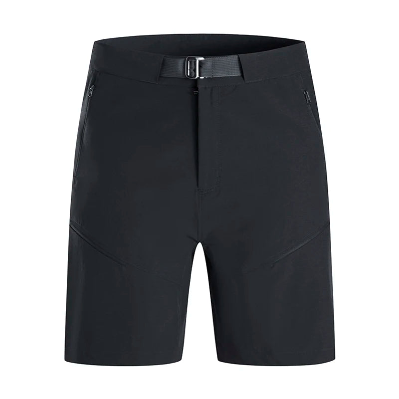 Lightweight Stretch Hiking Shorts with Zippered Pockets