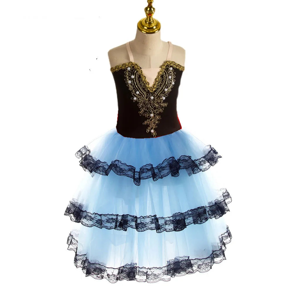 Romantic Ballet Tutu Costume with Child and Adult Labelled Size Options