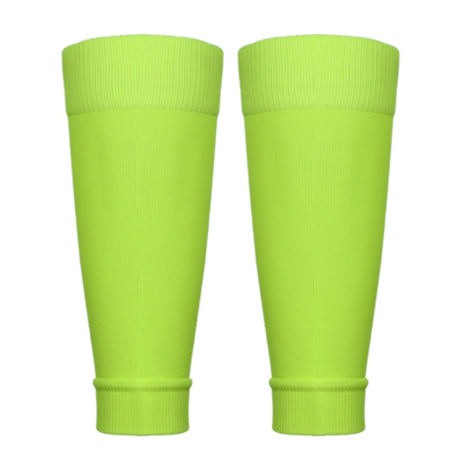 Solid Calf Sleeves with Open End Footless Shape
