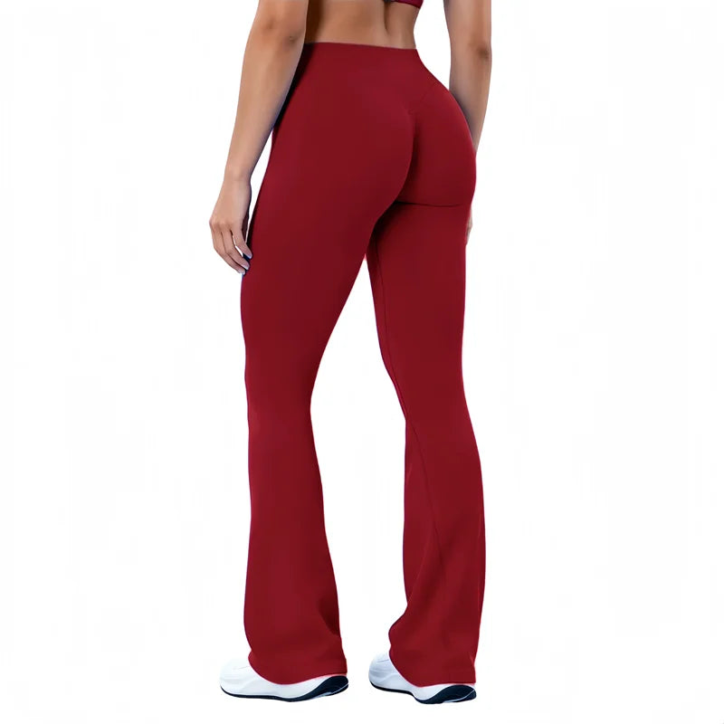 Women's Flared Leggings For Workout Outfits And Layering