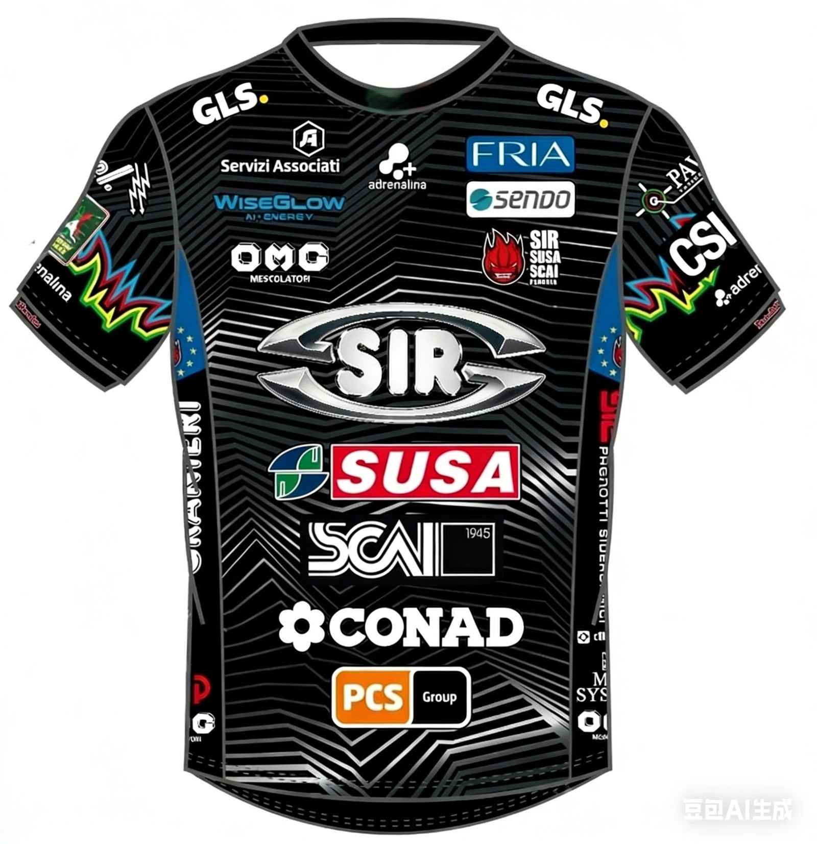 Perugia Number Fourteen Volleyball Short Sleeve Jersey For Sports Outfits