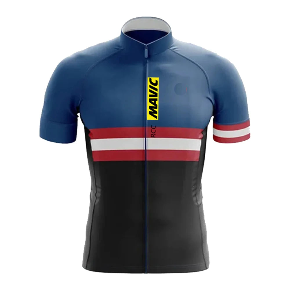 Men's Cycling Jerseys and Shorts with Separate Graphic Style Options