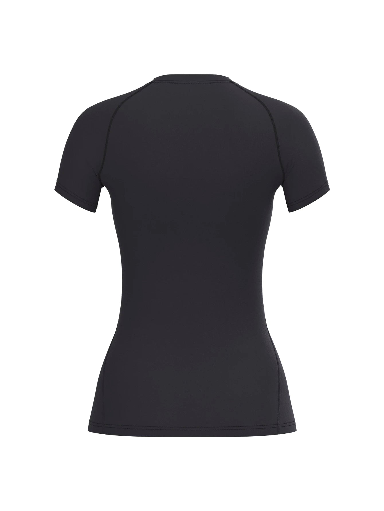 Women's Crew Neck Fitted Short Sleeve T-shirt For Workout Outfits