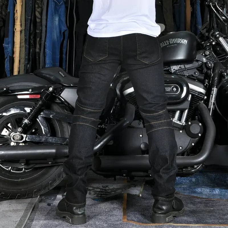 Men's Straight Leg Denim Jeans for Casual Everyday Wear