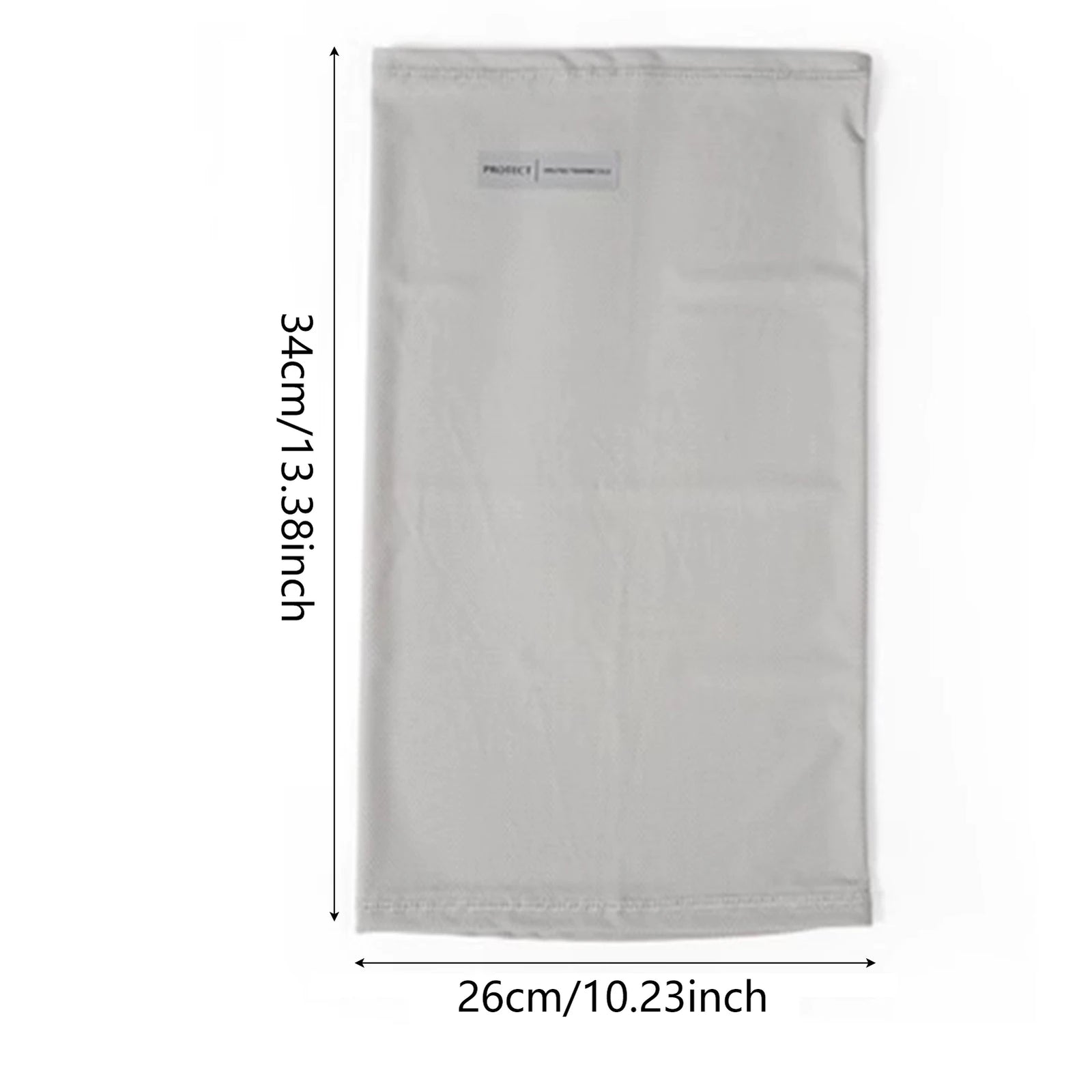 Solid Neck Gaiter Scarf with Lower Face Coverage