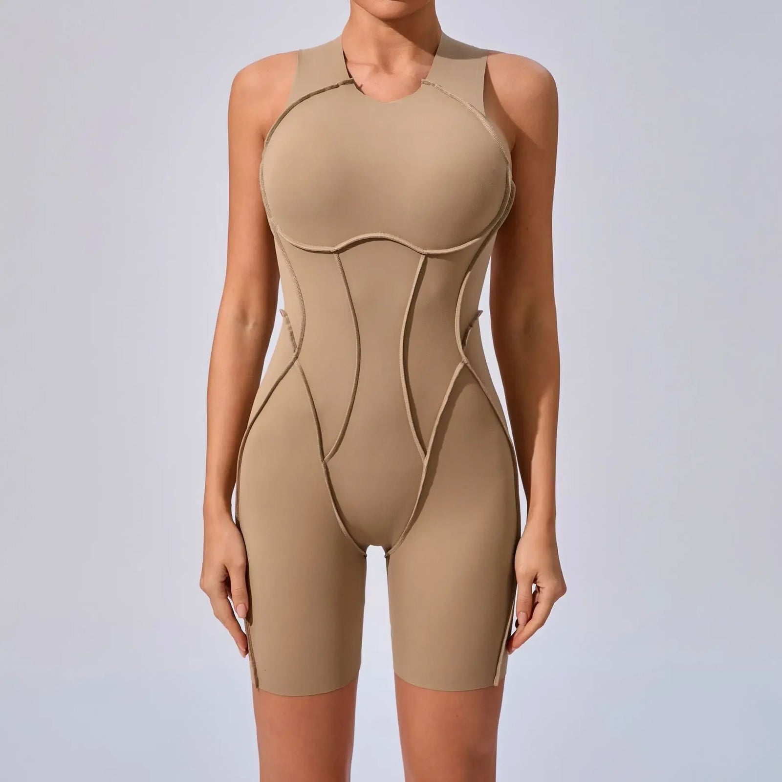 Women's Contour Seam Workout One Piece in Short and Long Leg Styles