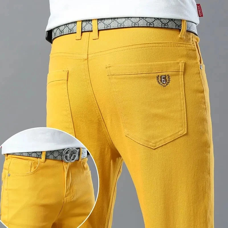 Men's Slim Fit Denim Jeans for Casual Everyday Wear
