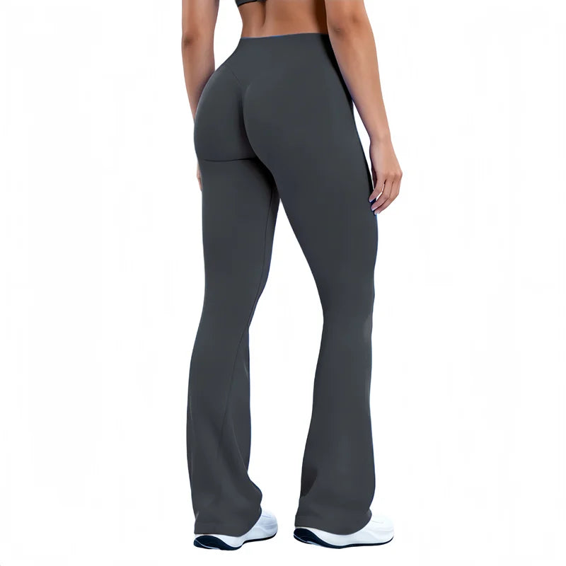 Women's Flared Leggings For Workout Outfits And Layering