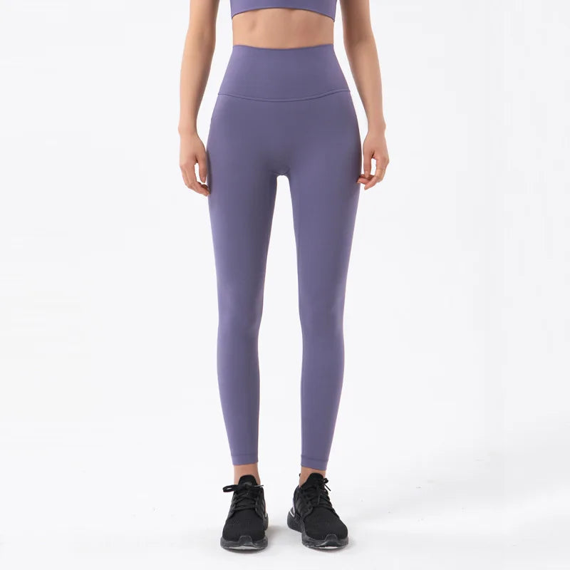 Women's Side Pocket Full Length Leggings For Workout Outfits