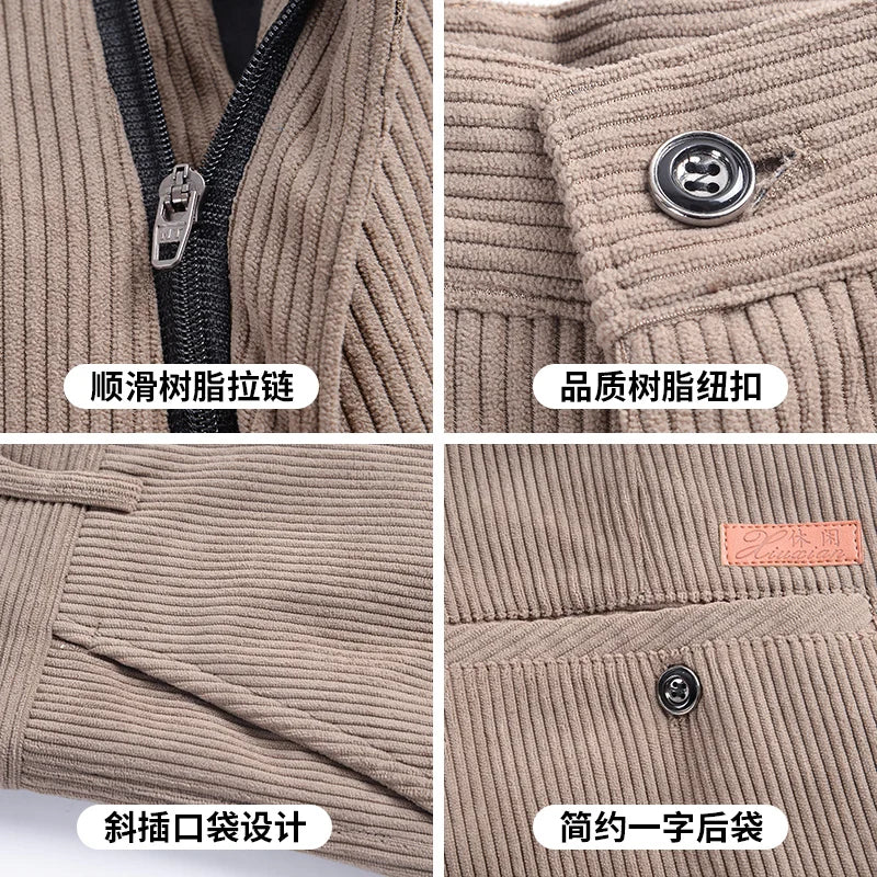 Men's Zip Fly Casual Pants For Everyday Wear