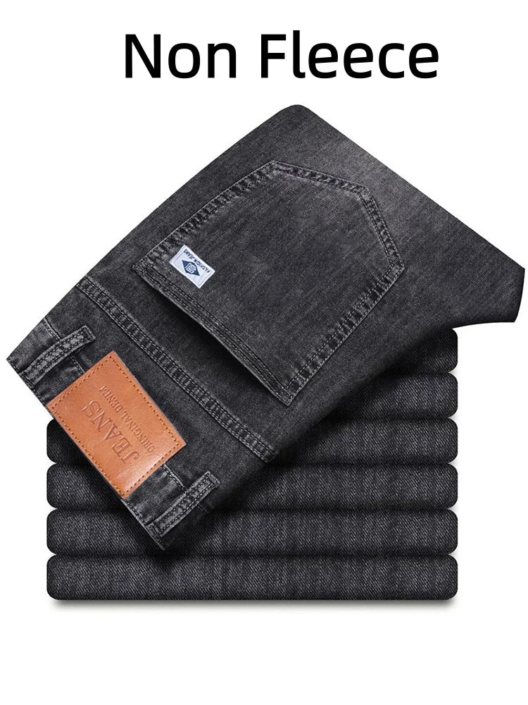 Men's Straight Leg Denim Jeans for Casual Everyday Wear