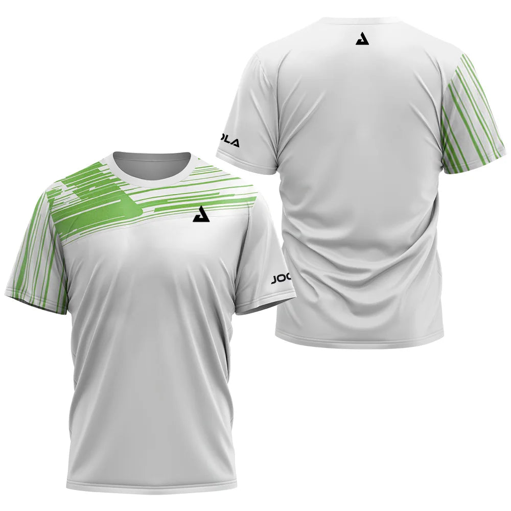 Printed Table Tennis Short Sleeve T-shirt For Sports Outfits