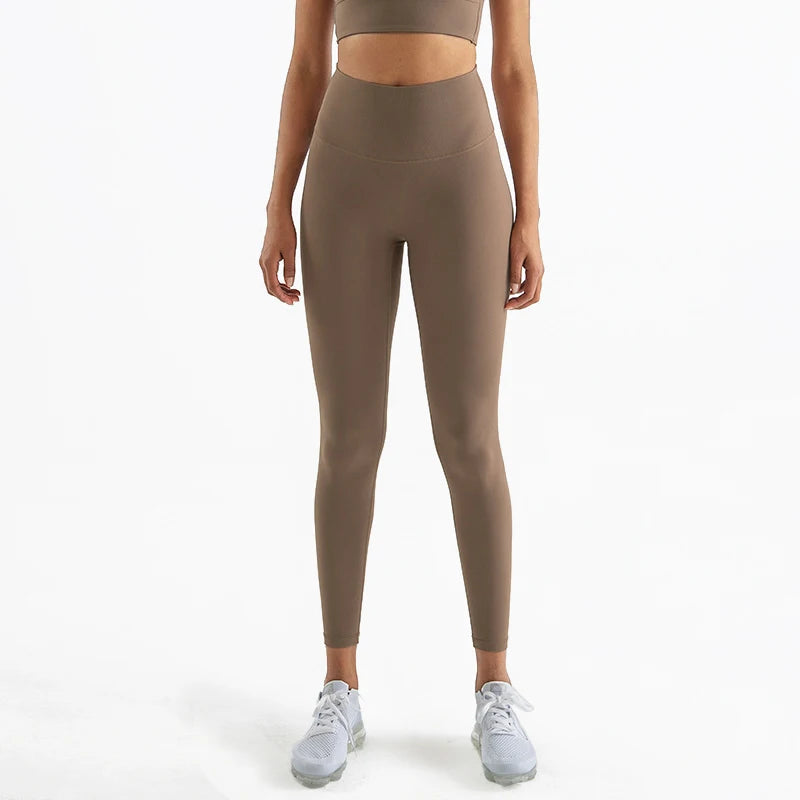 Women's Side Pocket Full Length Leggings For Workout Outfits
