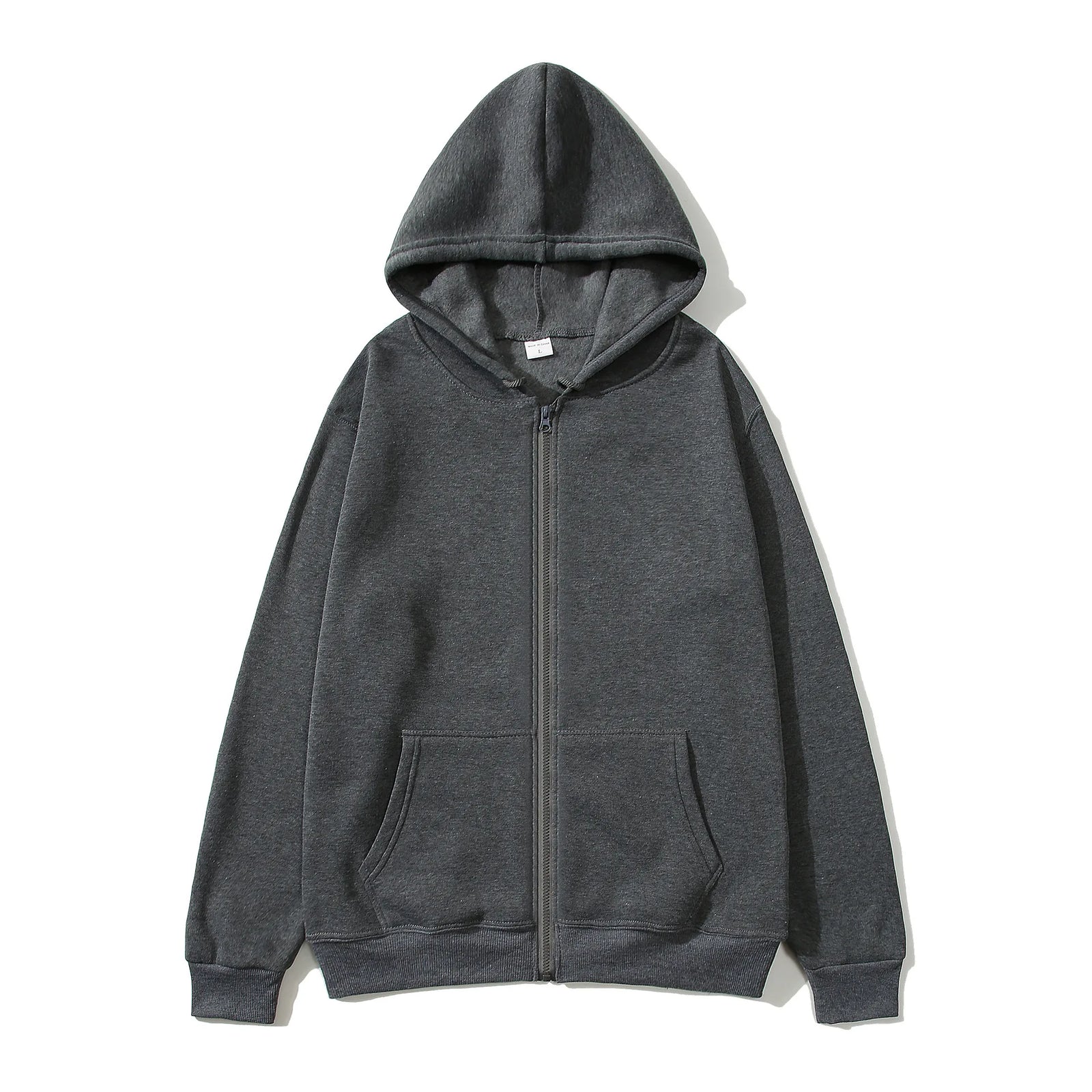 Long Sleeve Casual Hooded Sweatshirt with Relaxed Streetwear Styling