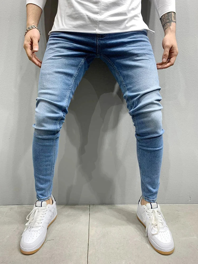 Men's Slim Fit Denim Jeans for Casual Everyday Wear