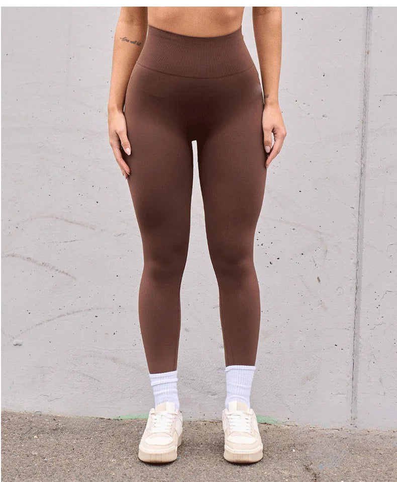 Women's V Back Full Length Leggings For Workout Outfits