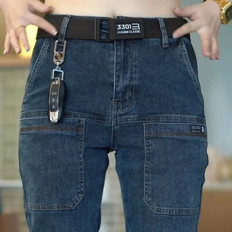 Men's Slim Fit Denim Jeans for Casual Everyday Wear
