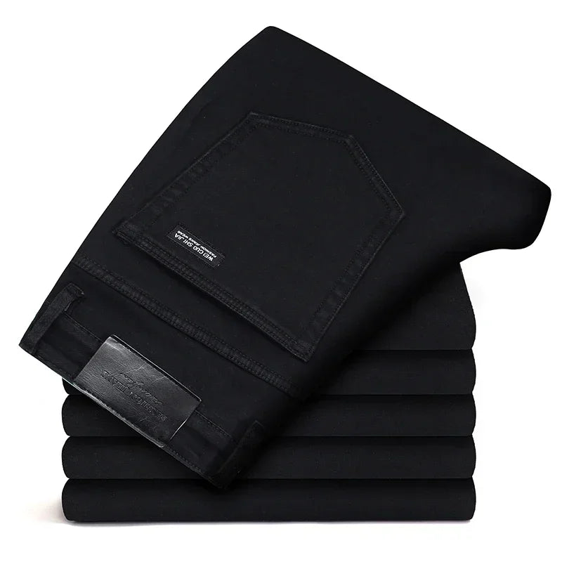 Men's Straight Leg Denim Jeans for Casual Everyday Wear
