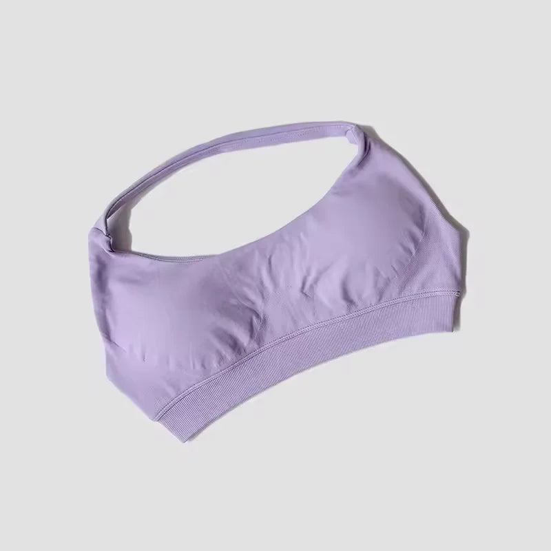 Women's Scoop Neck Halter Sports Bra
