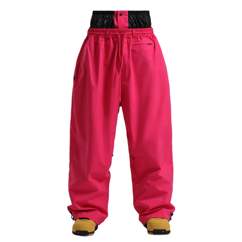 Full Length Loose Fit Ski and Snowboard Winter Pants