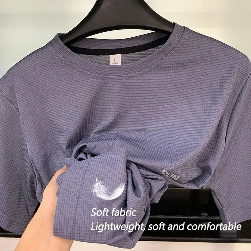 Men's Raglan Long Sleeve Crew Neck T-shirt For Workout Outfits